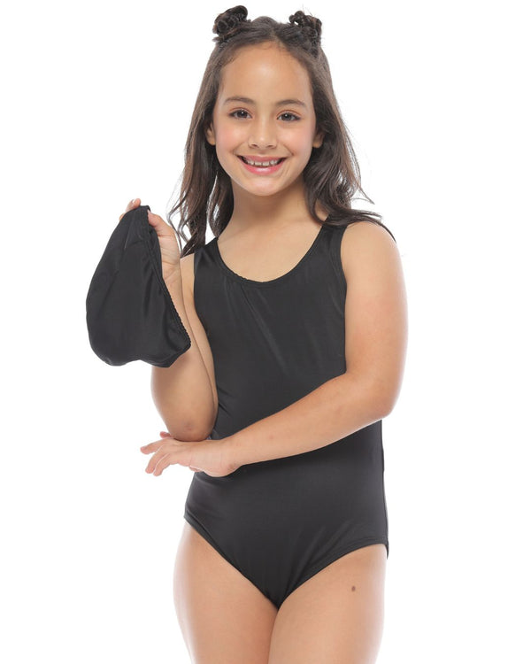 Vestido de Baño Niña Ref 1102 Negro