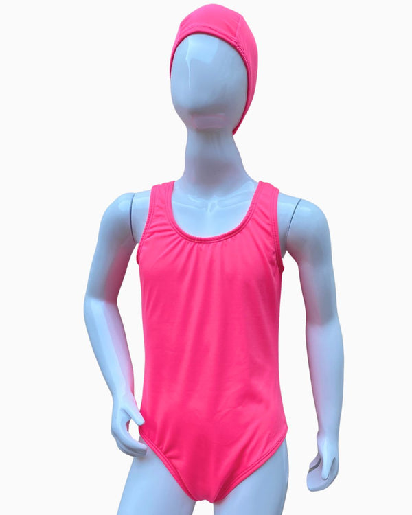 Vestido de Baño Niña Ref 1102 Fucsia