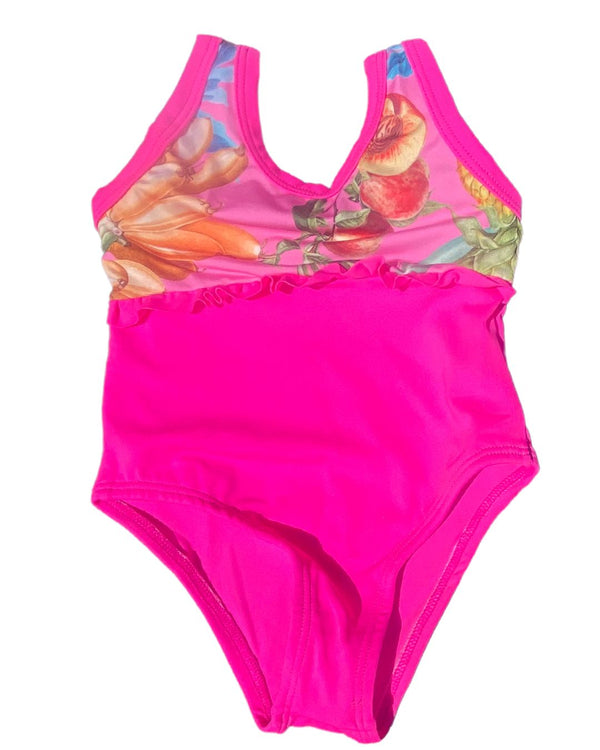 Vestido de Baño Niña Ref 1132 Fucsia
