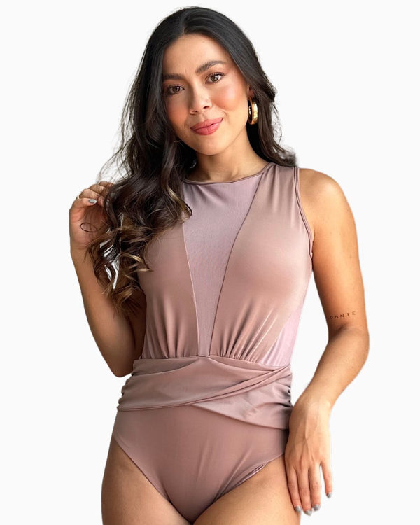 Vestido de Baño Dama Ref 1276 Cocoa