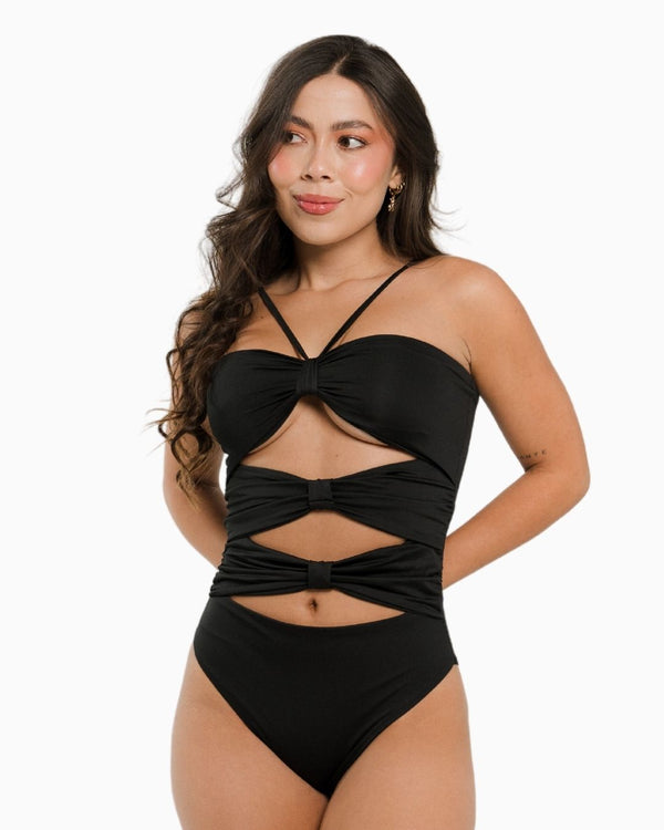 Vestido de Baño Dama Ref 1279 Negro