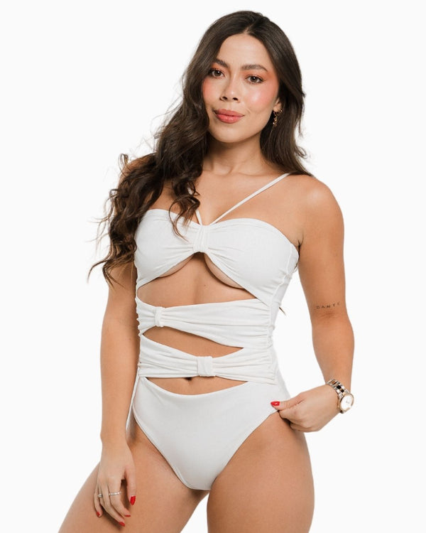 Vestido de Baño Dama Ref 1279 Perla