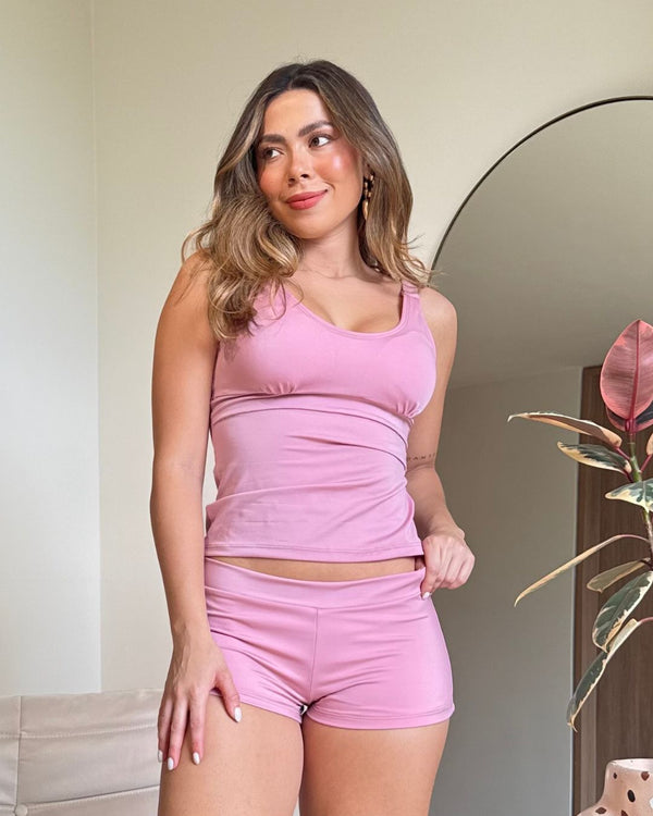 Vestido de Baño Dama Ref 1284 Rosa