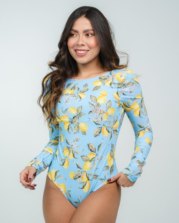 Vestido de Baño Dama Ref 1328 Limonada Lima