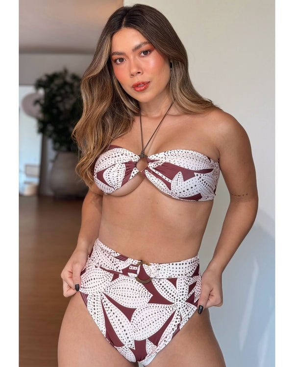 Bikini Dama Ref 1397 Vinotinto