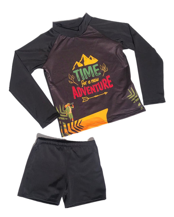 Conjunto de Baño niño Ref 437 Negro