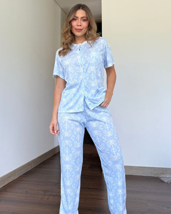Pijama Pantalòn Ref 5021 Hortensia