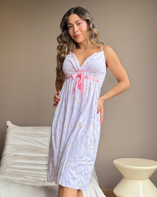 Pijama Posparto Ref 5023 Rosado