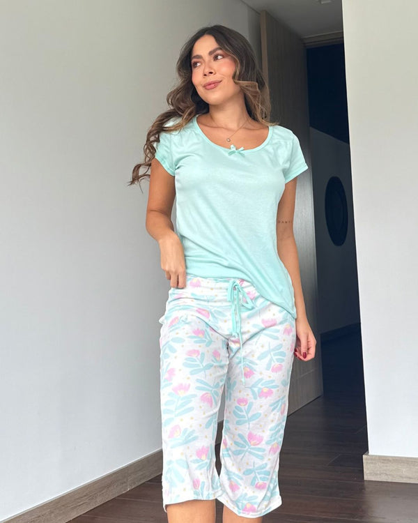 Pijama Capri 5139 Menta