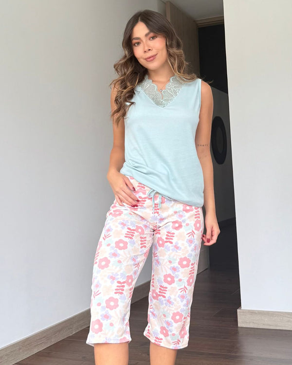 Pijama Capri 5144 Pistacho
