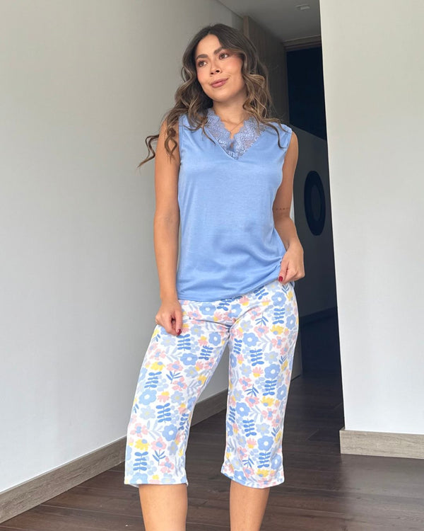 Pijama Capri 5144 Hortensia