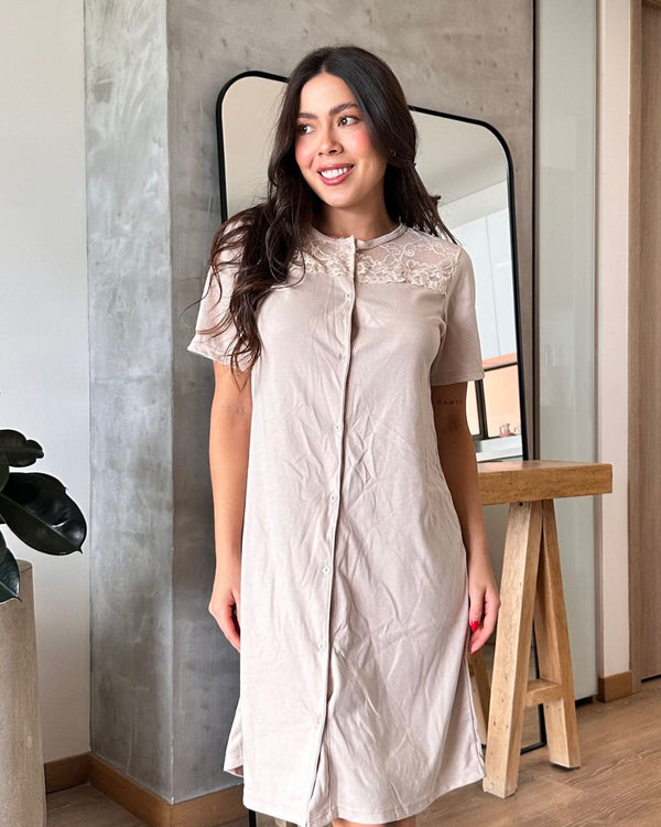 Pijama Batola Señorera Ref 5146 Nude