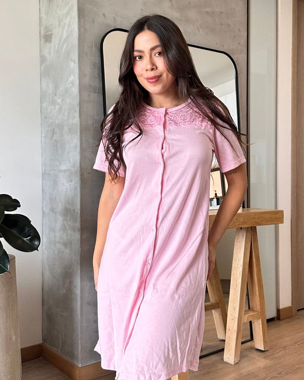 Pijama Batola Señorera Ref 5146 Rosado
