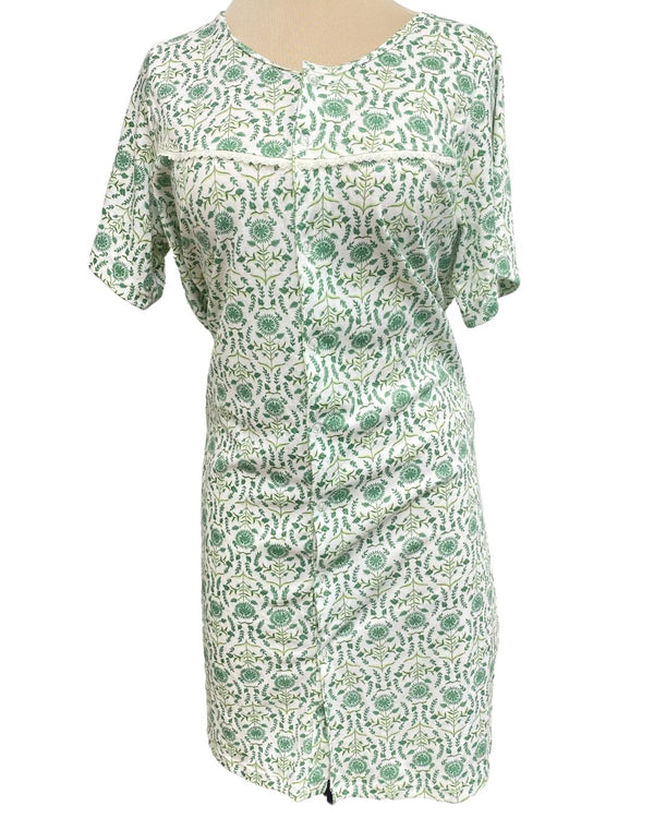 Pijama Vestido Talla Plus Ref 5223 Verde