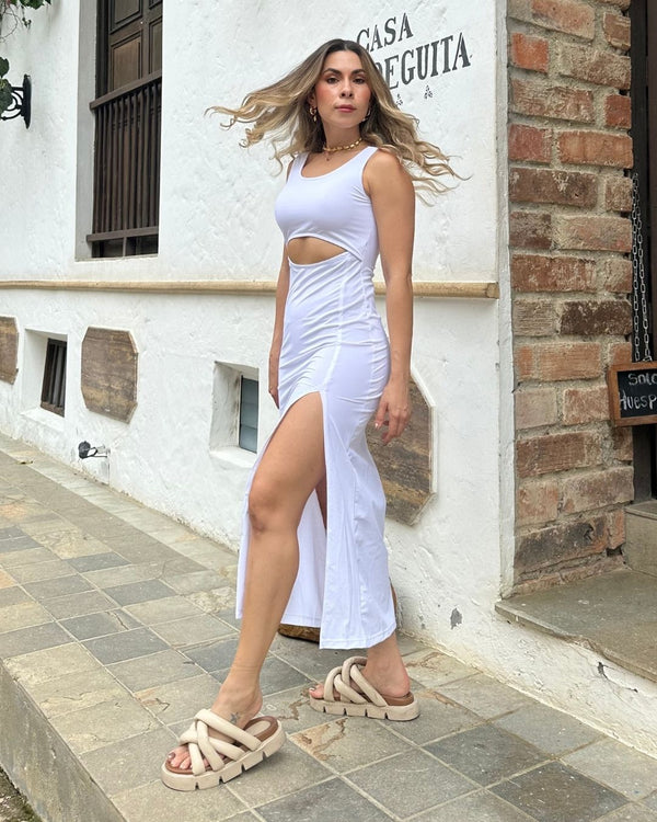 Vestido Soleil Ref 5523 Blanco