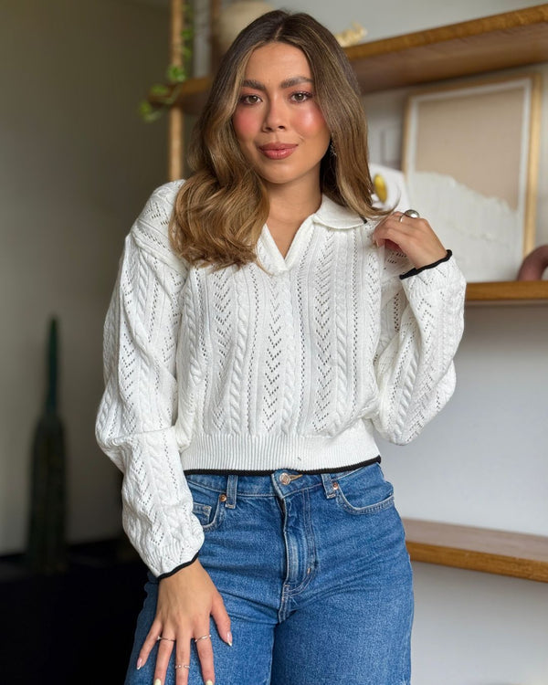 Buso Club Knit Ref 6002 Blanco
