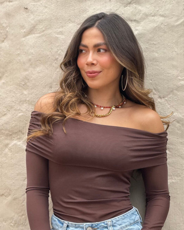 Blusa Esencia Bandeja Ref 6014 Expresso