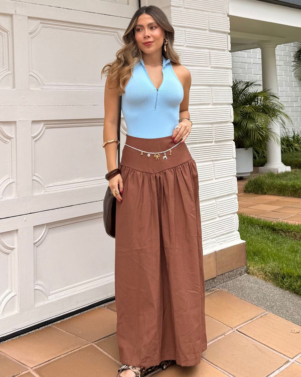 Falda Miss Ref 6020 Mocca