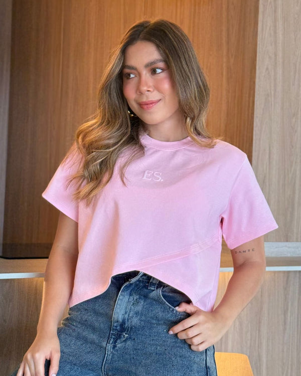 ES T-Shirt Ref 6034 Rosada