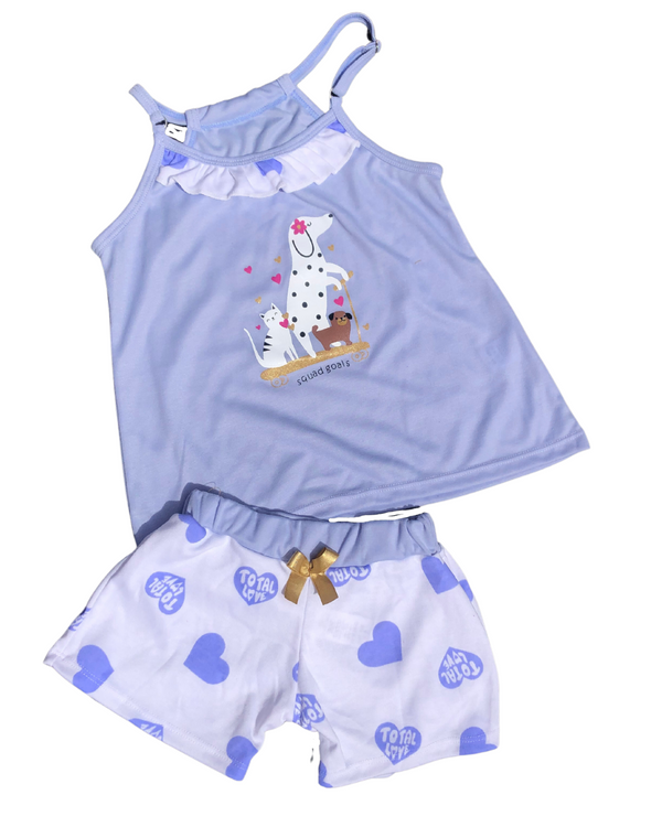 Pijama niña Short Ref 945 Hortensia