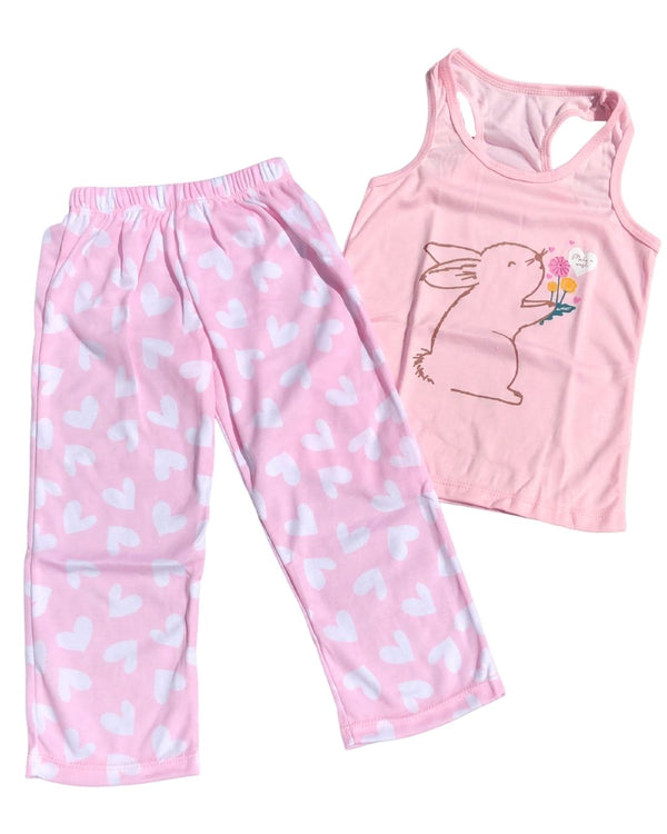 Pijama Pantalón Largo Niña Ref 953 Rosado