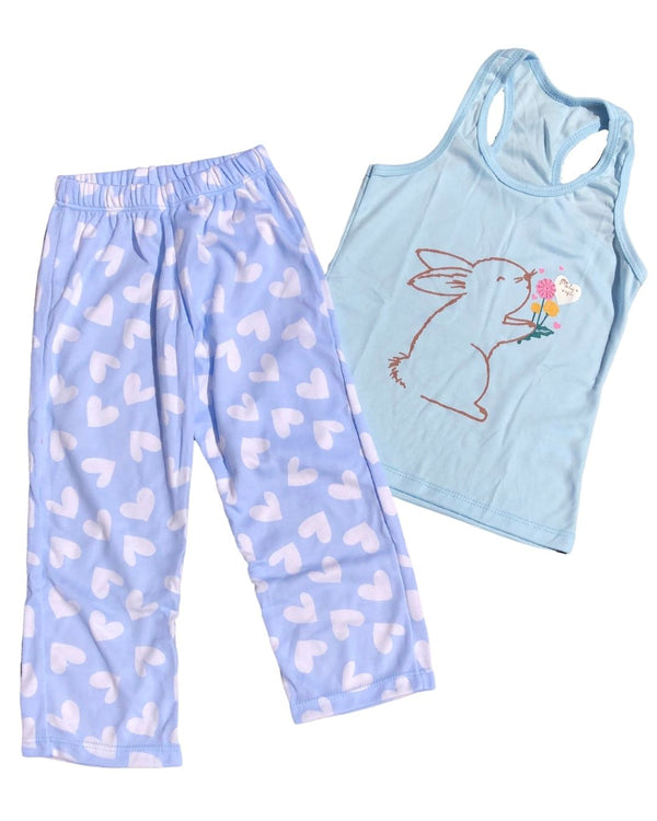 Pijama Pantalón Largo Niña Ref 953 Azulito