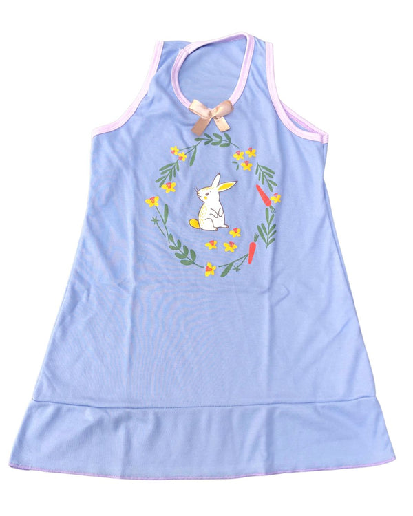 Pijama Niña Vestido Ref 938 Azulito