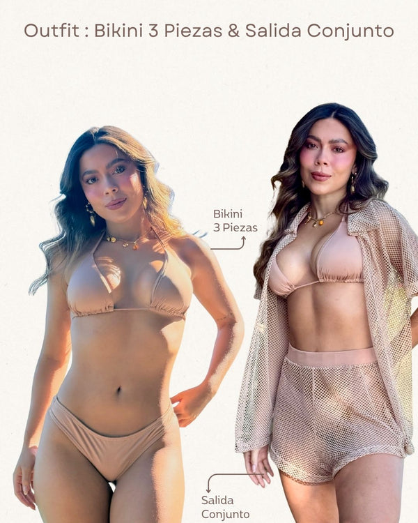 Set Bikini & Salida Ref 1273 & 1382 Nude