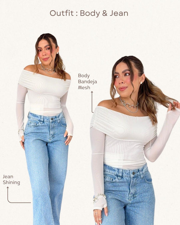 Set Jean & Body Ref 5538 & 058 Perla