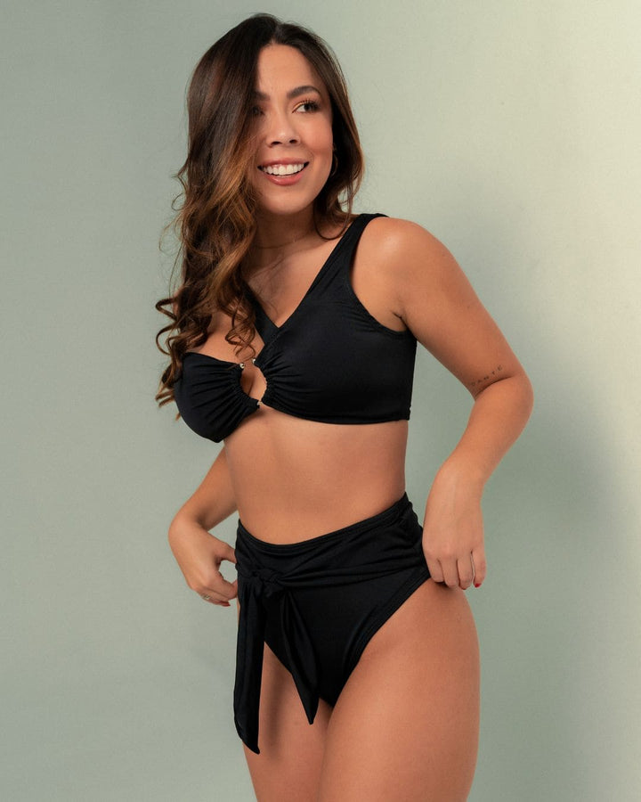 VESTIDO DE BAÑO NEGRO