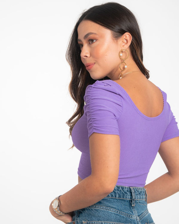 Mini Blusa Gisela Ref C63 Lila