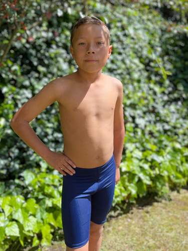 Licra De Baño Niño Ref 435 Azul Oscuro