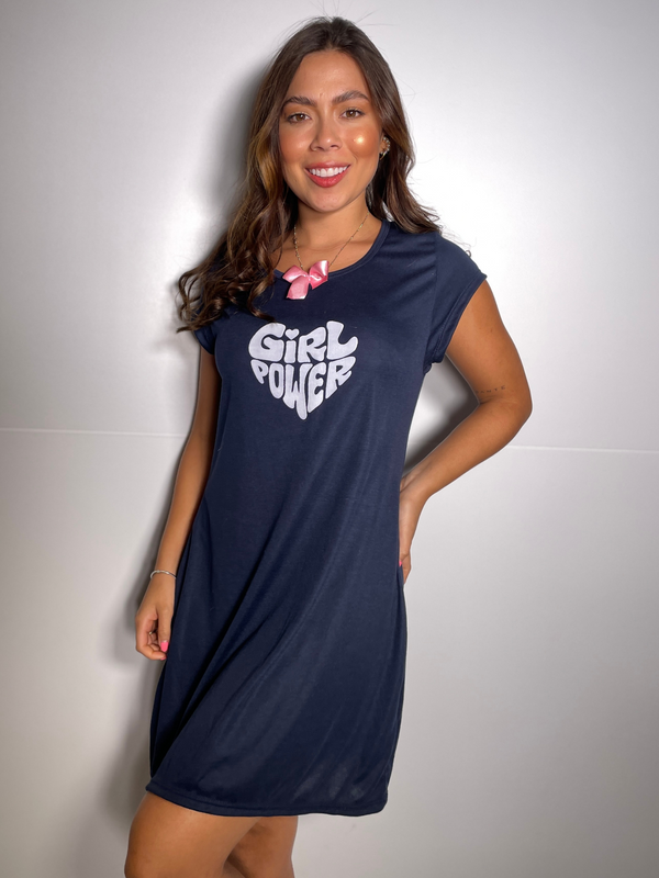 Pijama Batola Ref 5007 Azul Oscuro Girl