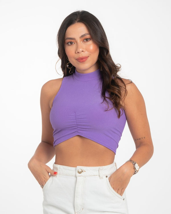 CropTop Lucia Ref C59 Lila