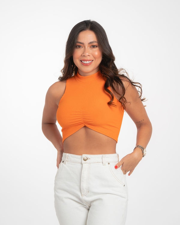 CropTop Lucia Ref C59 Naranja