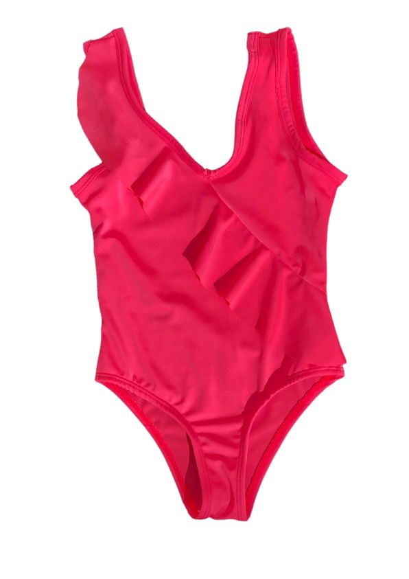 Vestido De Baño Niña Ref 1198 Fucsia